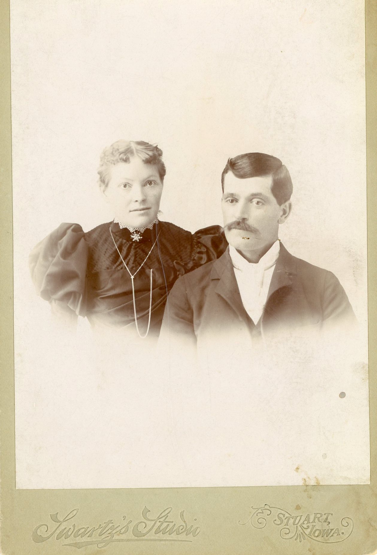 Portrait of William Benedict Fritz and Emma Shumaker